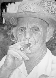 Alejandro Robaina老人