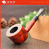 意大利 Vitale维塔莱石楠木烟斗 酒红光面02