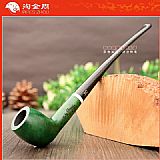 法国Butz Choquin BC石楠木烟斗 L DE BC VERTE小阅读斗 绿色1113