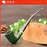 法国Butz Choquin BC石楠木烟斗 L DE BC VERTE小阅读斗 绿色1116