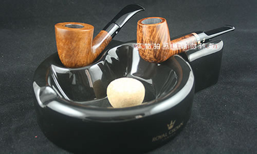 英国皇冠ROYAL CROWN骨瓷烟斗雪 茄两用-1