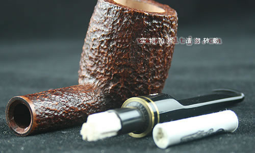 意大利沙芬石楠木烟斗|6件套装双金圈114ks-5