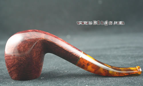 意大利莎芬石楠木烟斗|6件套装有盖光面677-3