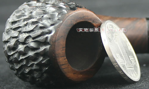 盾牌黑紫檀烟斗 ☆ 特惠6件套装1039k-4