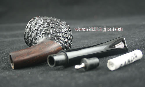 盾牌黑紫檀烟斗|特惠6件套装1266k-5