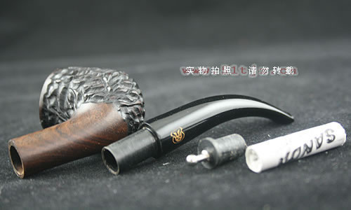 盾牌黑紫檀烟斗|特惠6件套装1328k-5