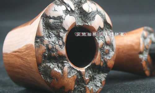 丹麦bjarne bj烟斗大师石楠木火焰纹烟斗|手工烟斗h16-4