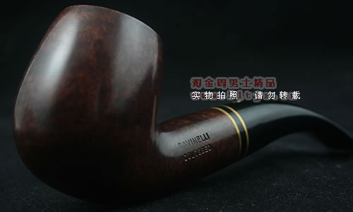 意大利沙芬石楠木烟斗|6件套装双金圈616ks-1