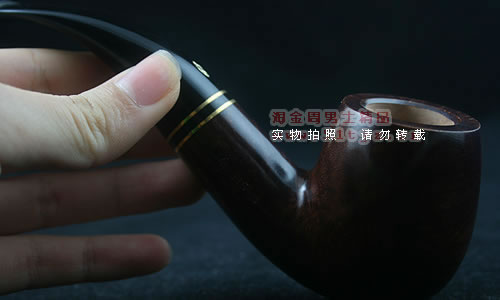 意大利沙芬石楠木烟斗|6件套装双金圈616ks-6