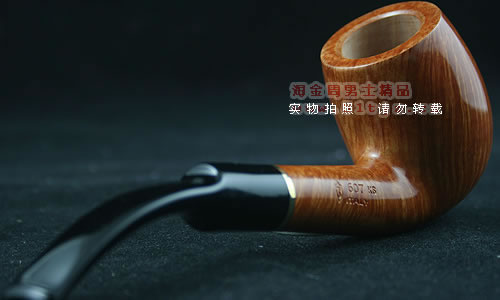 意大利沙芬石楠木烟斗|6件套装虎年纪念斗光面607-3