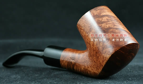 意大利FRABENVER梅花石楠木烟斗|曲斗102-2