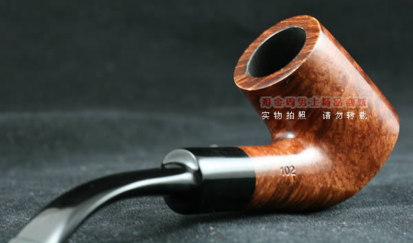 意大利FRABENVER梅花石楠木烟斗|曲斗102-3