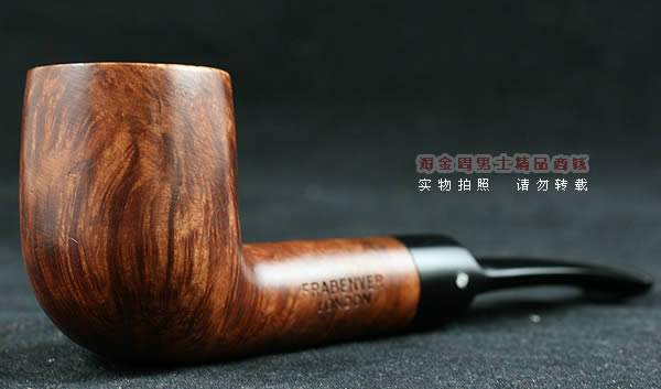 意大利FRABENVER梅花石楠木烟斗|曲斗112-1