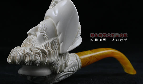 意大利LUBINSKI鲁宾斯基超大海泡石烟斗|套装L02-1