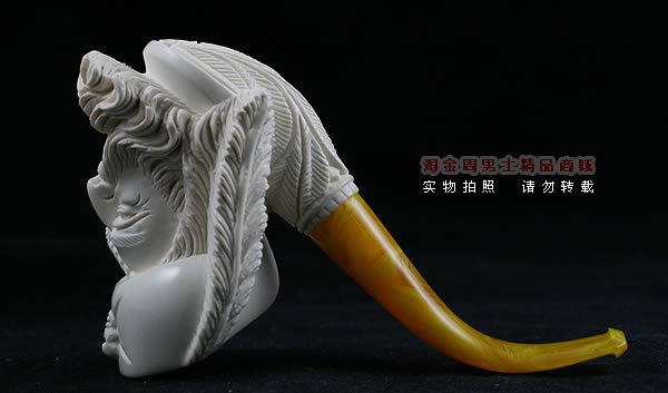 意大利LUBINSKI鲁宾斯基超大海泡石烟斗|套装L02-3