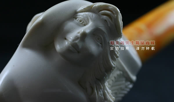 意大利LUBINSKI鲁宾斯基超大海泡石烟斗|套装L05-5