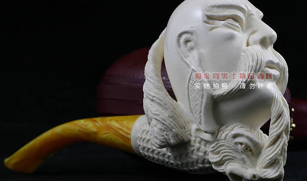 意大利LUBINSKI鲁宾斯基超大海泡石烟斗|套装L03-2