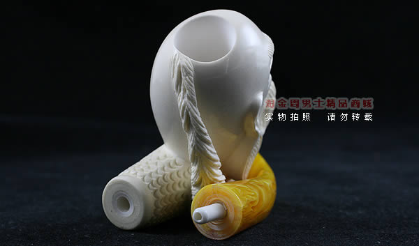 意大利LUBINSKI鲁宾斯基超大海泡石烟斗|套装L03-8