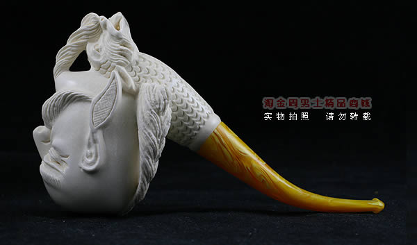 意大利LUBINSKI鲁宾斯基超大海泡石烟斗|套装L03-9