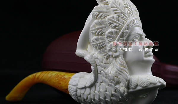 意大利LUBINSKI鲁宾斯基超大海泡石烟斗|套装L04-2