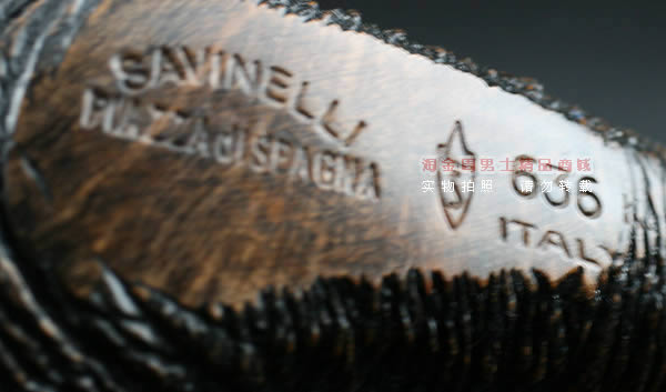 意大利沙芬石楠木烟斗|6件套金银圈粗面636-6