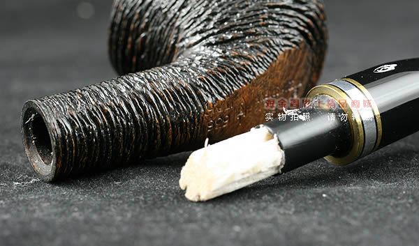 意大利沙芬石楠木烟斗|6件套金银圈粗面636-8