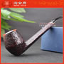 进口烟具◇正品意大利沙芬石楠木烟斗◇五件套装长约翰刻花514