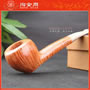 淘金周 意大利维布拉蒂Viprati VIP进口石楠木手工烟斗 大弯斗V15