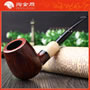 英国Dunhill AMBER ROOT登喜路石楠木烟斗 琥珀根 牛角圈4134