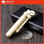 淘金周 鲁宾斯基烟斗打火机 火石磨轮纯铜复古sk-22