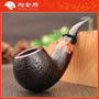强推 齐国斌工作室 运动系列 石楠木烟斗 5件套装喷砂弯式撞球Q10