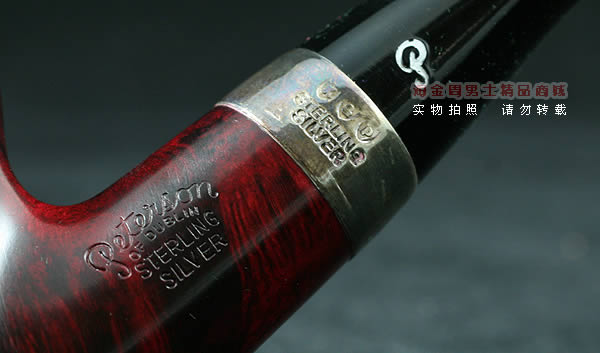 彼得森Peterson石楠木烟斗|5件套酒红银圈斗01-7