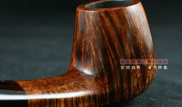 丹麦大师KAI NIELSEN石楠木烟斗|火焰纹C级Kai11-12
