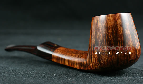 丹麦大师KAI NIELSEN石楠木烟斗|火焰纹C级Kai11-2