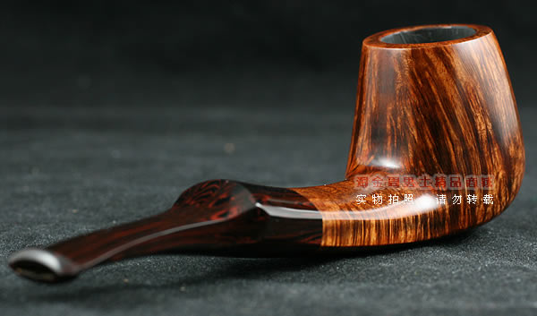 丹麦大师KAI NIELSEN石楠木烟斗|火焰纹C级Kai11-3