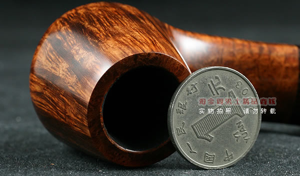 丹麦大师KAI NIELSEN石楠木烟斗|火焰纹C级Kai11-6