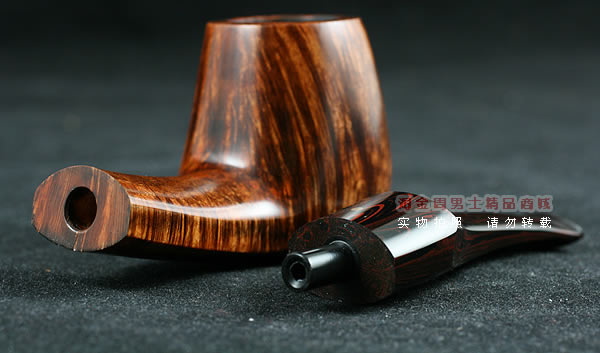 丹麦大师KAI NIELSEN石楠木烟斗|火焰纹C级Kai11-7