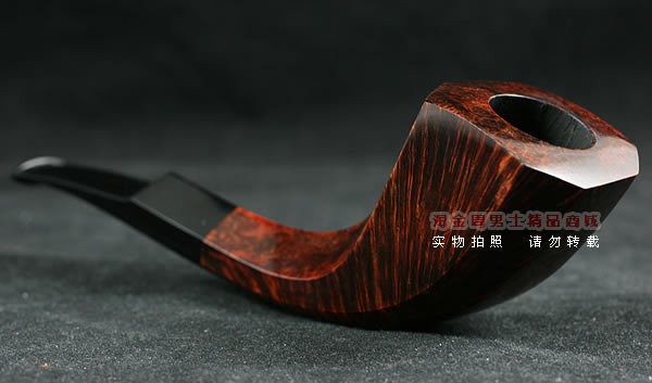 丹麦大师KAI NIELSEN石楠木烟斗|火焰纹D级Kai12-2