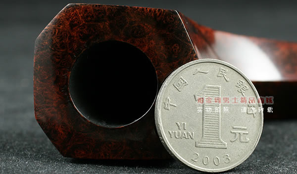 丹麦大师KAI NIELSEN石楠木烟斗|火焰纹D级Kai12-6