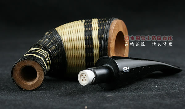 爱尔兰peterson石楠木烟斗|6件套竹丝斗418-6