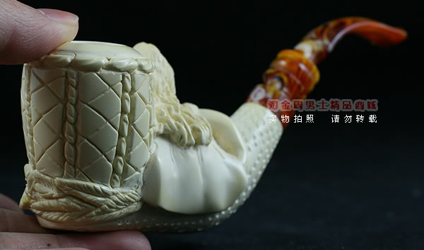 土耳其PAKTAS海泡石烟斗|6件套人物P3-11