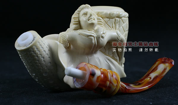 土耳其PAKTAS海泡石烟斗|6件套人物P3-7