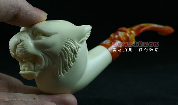 土耳其PAKTAS海泡石烟斗|5件套狮头P34-9