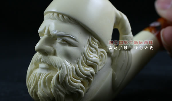 土耳其PAKTAS海泡石烟斗|5件套雕像P8-8