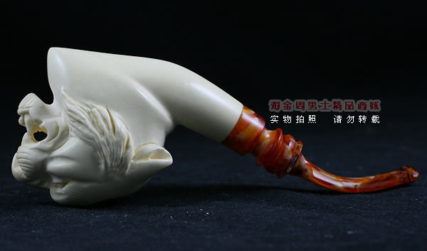 土耳其PAKTAS海泡石烟斗|5件套狮头P13-4