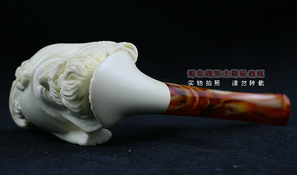 土耳其PAKTAS海泡石烟斗|5件套雕像P25-4