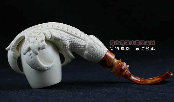 土耳其PAKTAS海泡石烟斗|6件套鹰爪P47-4