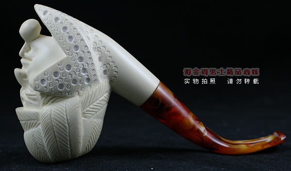 土耳其PAKTAS海泡石烟斗|5件套雕像P7-4
