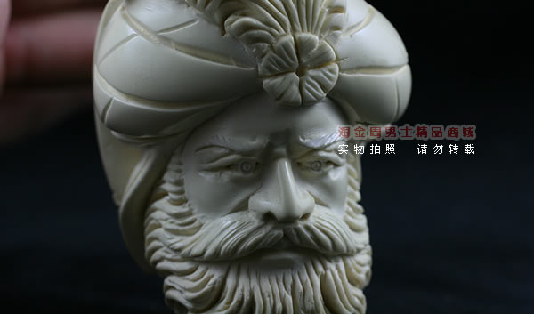 土耳其PAKTAS海泡石烟斗|5件套雕像P79-9