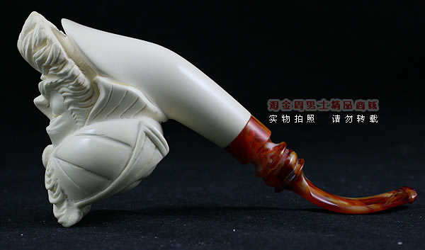 土耳其PAKTAS海泡石烟斗|5件套雕像P87-4